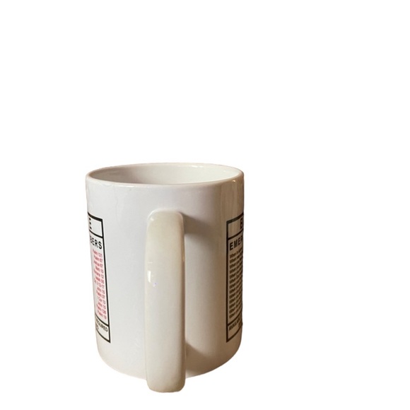Bible Emergency Numbers Coffee Mug Bible Verse Numbers for times of need. - Picture 3 of 6
